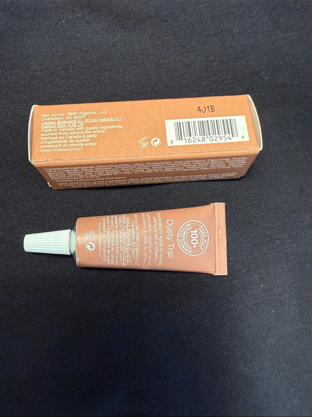 New rms beauty Cashmere Matte Eyelights - Dusty Trail - NIB